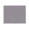 Versare Hush Panel Configurable Cubicle Partition 5' x 4' Cloud Gray Fabric 1850508